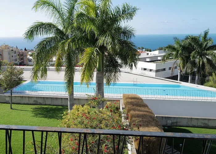דירה Feel Good Ferienapartment Mit Meerblick Und Pool סנטה אורסולה